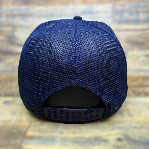 Frankie Says Relax Mens Trucker Hat Blue Snapback The Wedding Singer Ball Cap - Picture 5 of 8